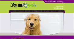 Desktop Screenshot of k9korner.com