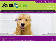 Tablet Screenshot of k9korner.com